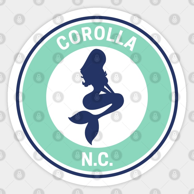 Vintage Corolla North Carolina Sticker by fearcity